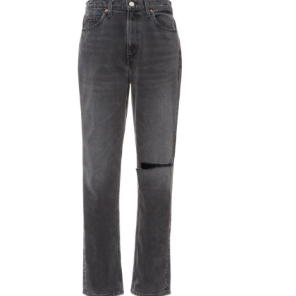 Re/Done 70s High Rise Full-Length Slim Fit Jeans